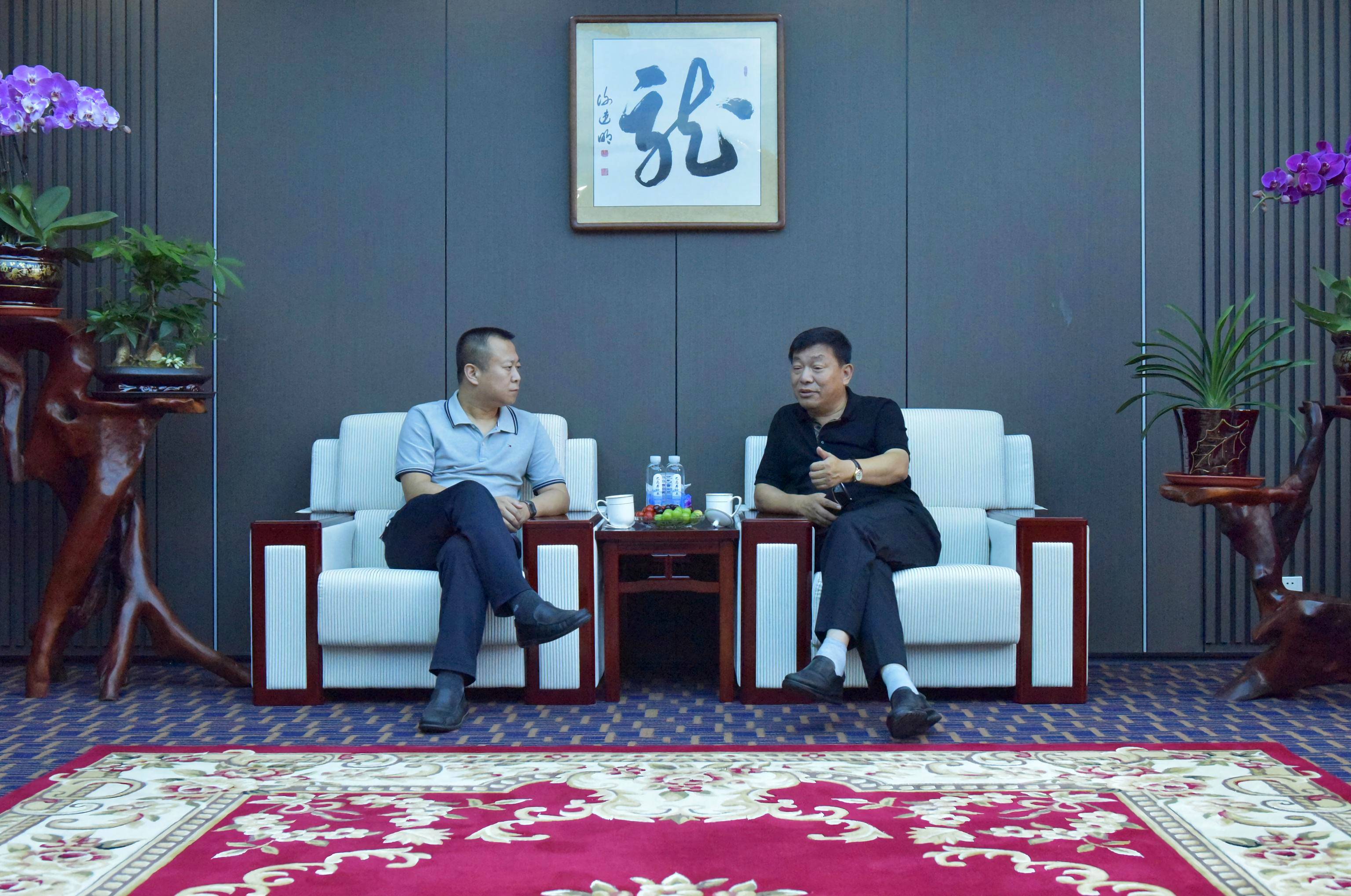 吉林省中醫(yī)藥科學院院長兼黨委書記荊濤帶隊實地考察參觀吉林北藥集團北湖園區(qū)